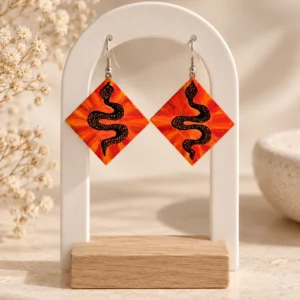 Aretes Serpiente